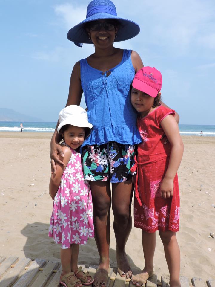 Van Rosie Lily beach Greece